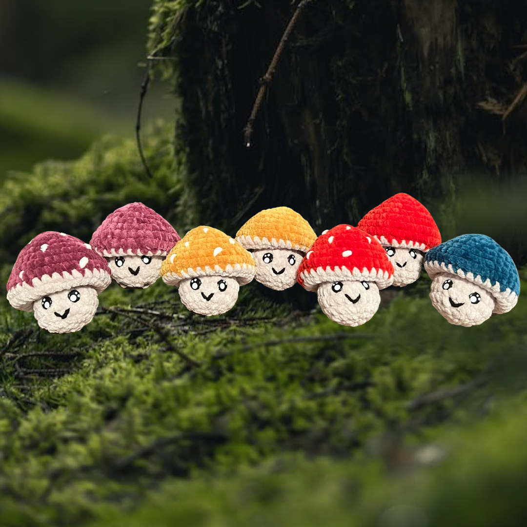 Fidget Mushroom- READY TO SHIP!